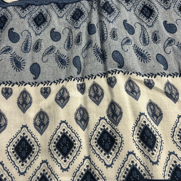 Style & Co. Light Blue Plaid Button Down Shirt in Cotton Size Small - Picture 8 of 10